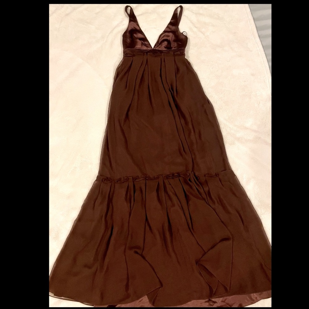 Vera Wang Chiffon Bridesmaid Dress (sz 6)